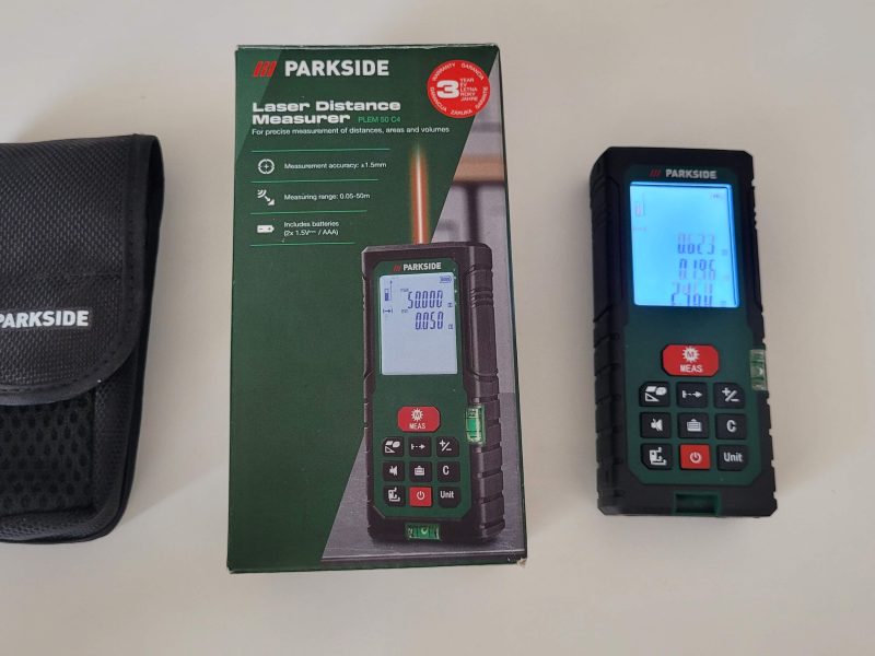 Parkside lézeres távolságmérő
