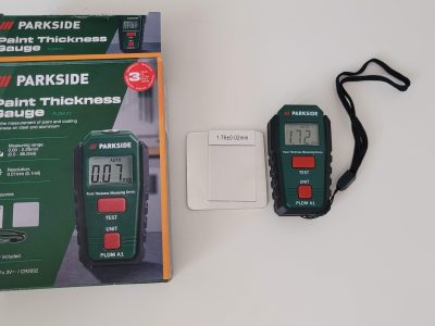 Parkside PLDM A1 rétegvastagság mérő