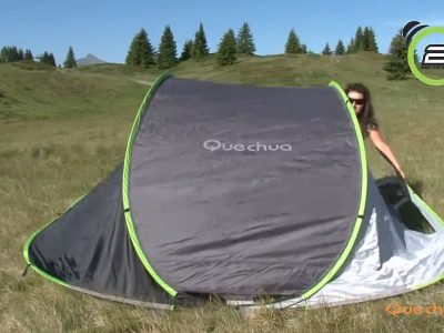 2 személyes Quechua "kidobós" sátor