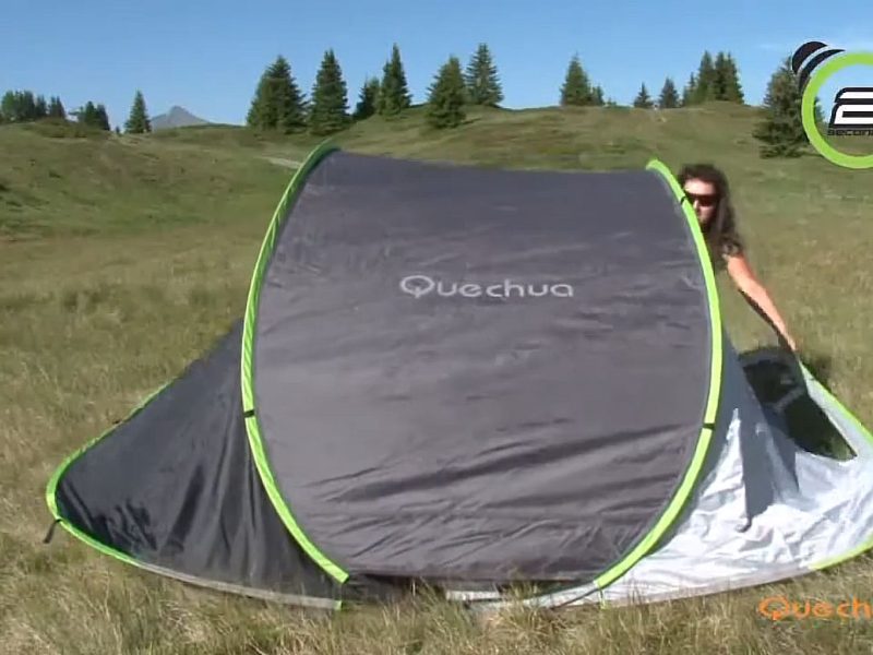 2 személyes Quechua "kidobós" sátor