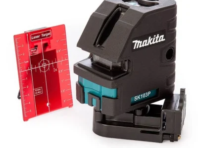 Makita SK103P lézeres szintező vevővel bérlés – Alsóörs