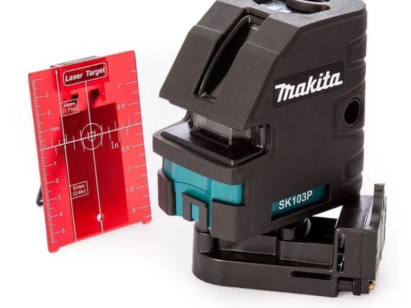 Makita SK103P lézeres szintező vevővel bérlés – Alsóörs
