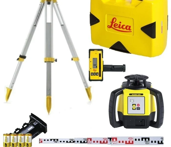 Leica Rugby 620 forgólézer vevővel bérlés – Alsóörs