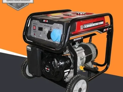 SENCI SC-5000E aggregátor bérlés Budapesten