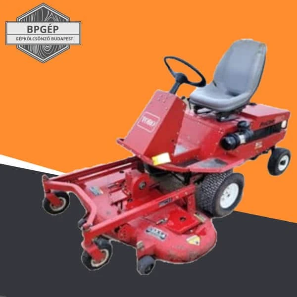 Toro fűnyíró traktor – 130 cm bérlés Budapesten