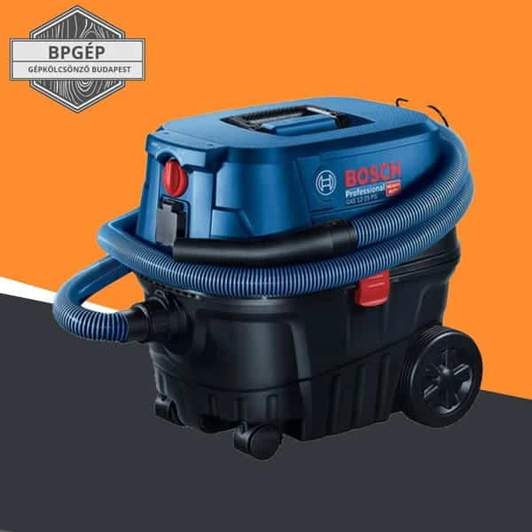 Bosch GAS 12-25 PL ipari porszívó bérlés Budapesten