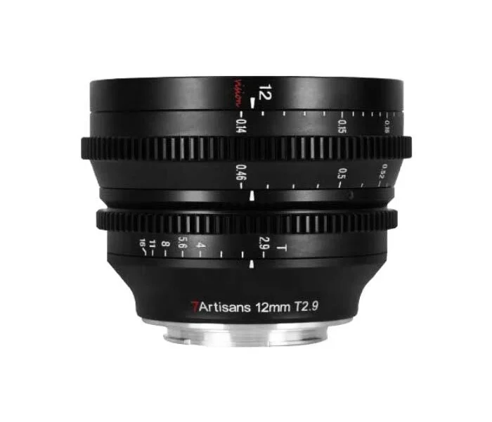 7artisans 12mm T12.9 Cine (Canon RF) kölcsönzés Budapesten