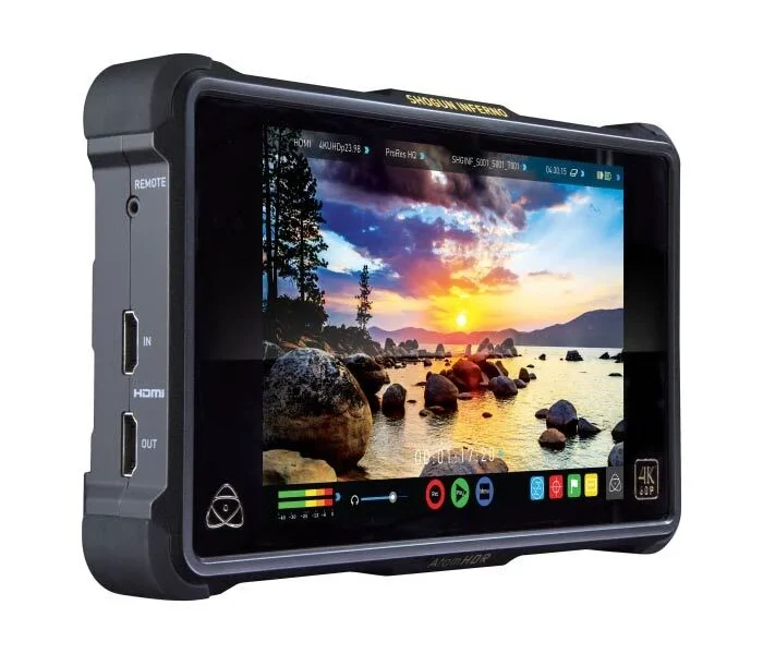 Rögzítő ATOMOS Shogun Inferno 4K SDI/HDMI Prores – bérelhető Budapesten