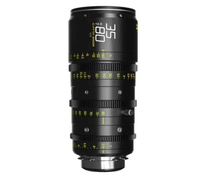 DZOFILM Catta 35-80mm T2.9 Cine Zoom Lens (PL/EF) bérlés Budapesten