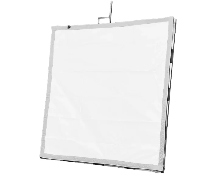 Keret + anyag 120x120cm halfgrid cloth – bérelhető Budapesten