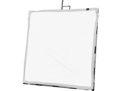 Keret + anyag 1x1m halfgrid cloth – bérelhető Budapesten