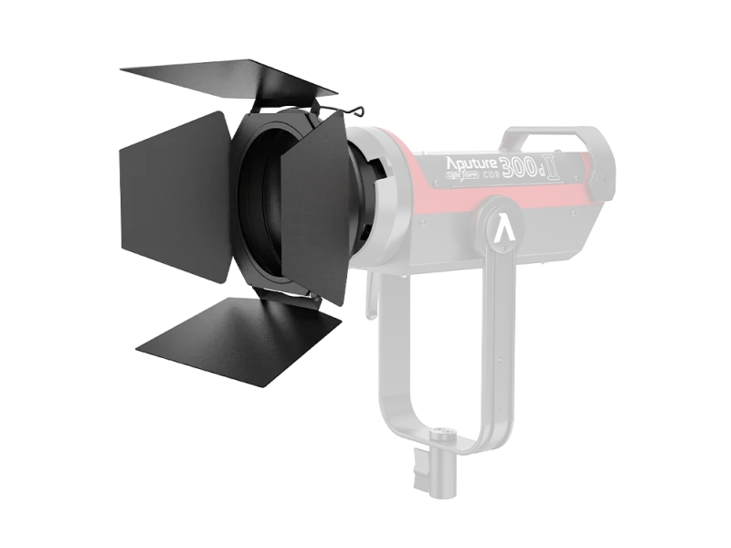 Led spot Aputure Barn Doors bérlés Budapesten