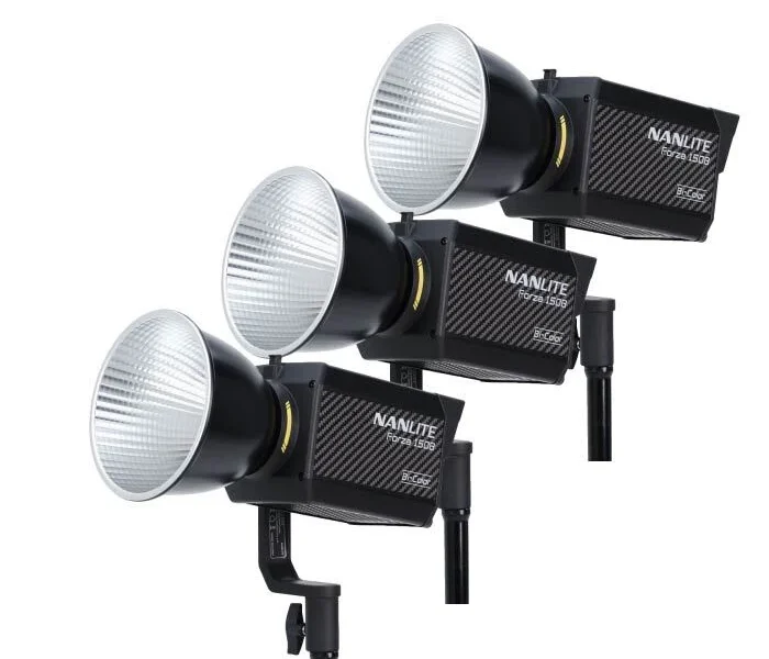 Led spot Bicolor Nanlite Forza 150B 3db-os szett bérlés Budapesten