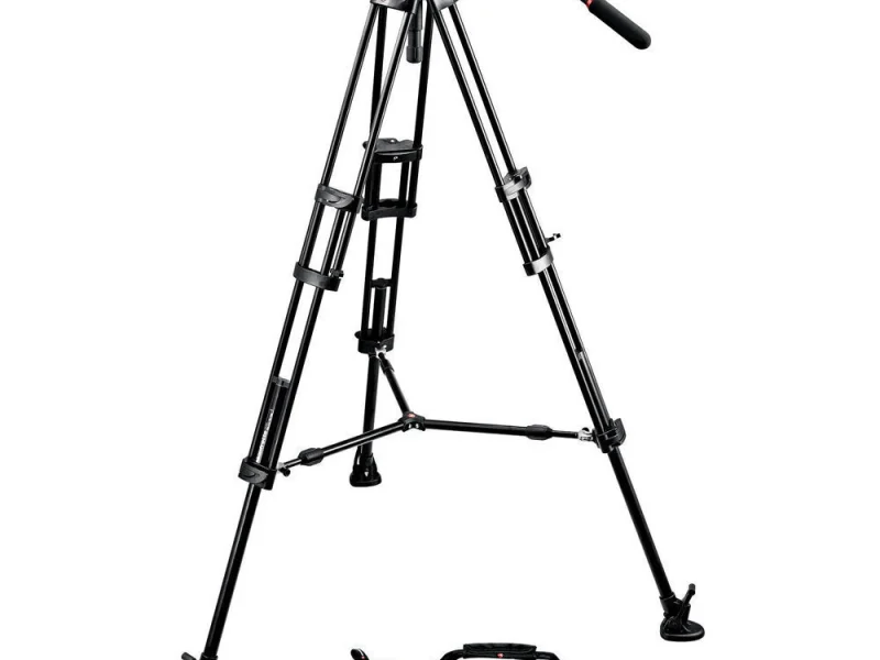 Stativ Manfrotto 546B tripod / 504HD head bérlés Budapesten