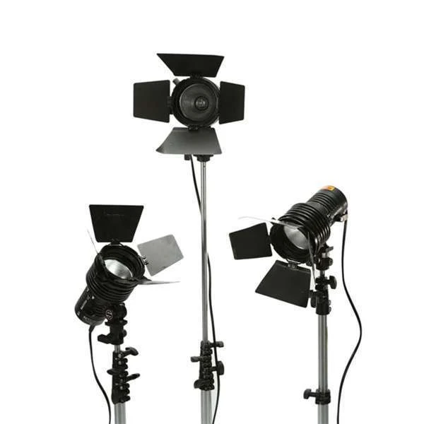 Tungsten Sachtler 3x 300W lámpaszett – bérelhető Budapesten