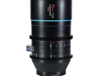 SIRUI 75mm T2.9 Anamorphic (Sony E) bérlés Budapesten