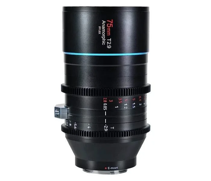SIRUI 75mm T2.9 Anamorphic (Sony E) bérlés Budapesten