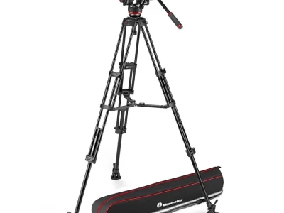 Stativ Manfrotto MVTTWINMA tripod / 504x head – bérelhető Budapesten