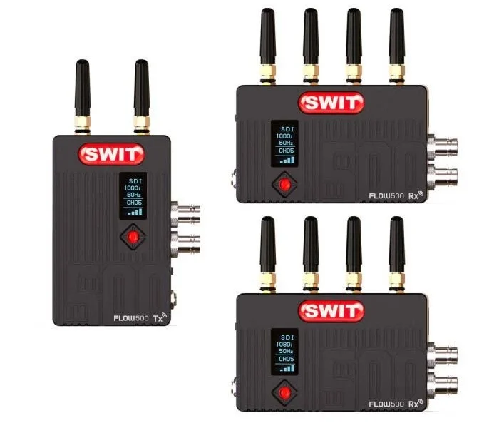 Transmitter SWIT FLOW500 dupla receiverrel kölcsönzés Budapesten