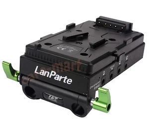 V-lock battery plate with HDMI splitter – bérelhető Budapesten