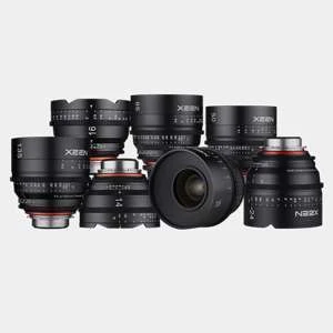 XEEN Cinema Set (14mm, 24mm, 35mm, 50mm, 85mm, 135mm - Full Frame, EF / PL hard case) – bérelhető Budapesten