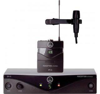 AKG WMS45 presenter csiptetős mikrofon bérlés Szeged