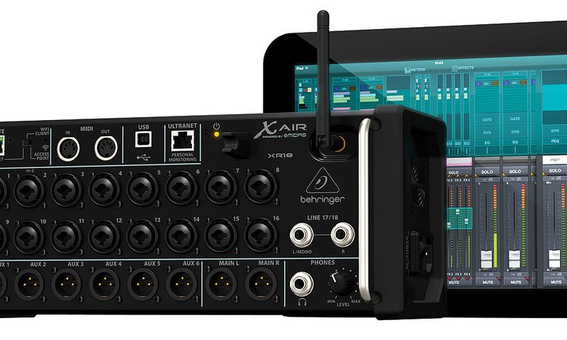 Behringer XR18 digitális keverő bérlés Szeged