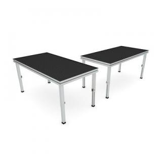 Duratruss asztal dj pultnak 2×0,5m, 80cm magas bérlés Szeged