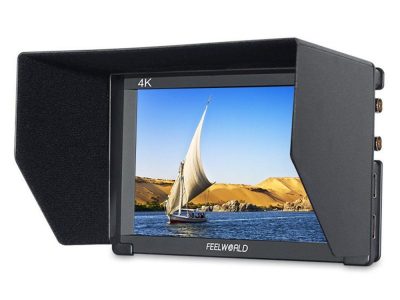 Feelworld FW703 7″ monitor + napellenző és NP-F930 akkumulátor bérlés Győrben