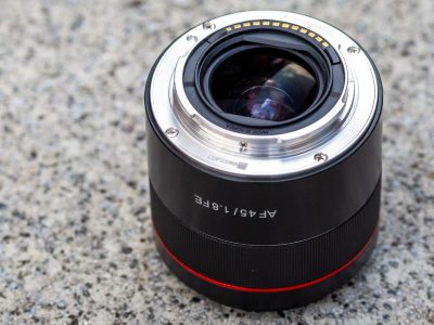 Samyang AF 45mm F1.8 FE bérlés Győrben