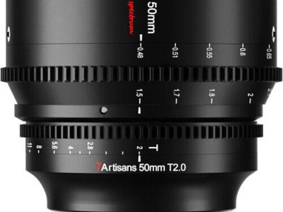 7artisans 50mm T2.0 Spectrum (Sony E) cine objektív