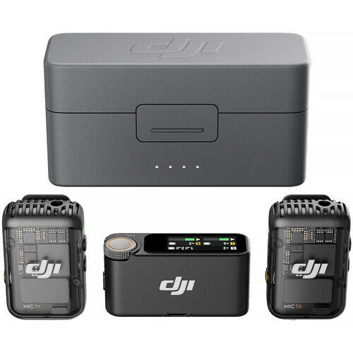 DJI MIC 2 (2 TX + 1 RX + töltő tok)