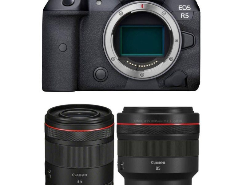 FIX SZETT - Canon EOS R5 + RF 35mm/1.4L + RF 85mm/1.2L