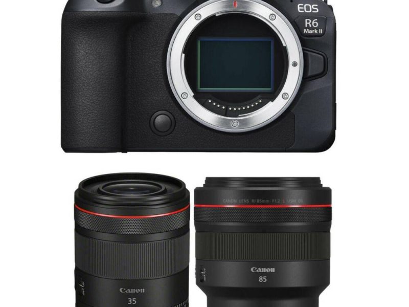 FIX SZETT - Canon EOS R6 Mark II + RF 35mm/1.4L + RF 85mm/1.2L