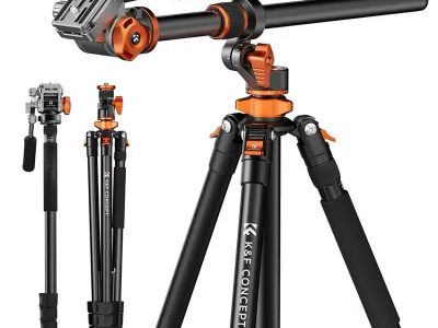 K&F Concept T254A7 állvány + FH-03 fluid fej