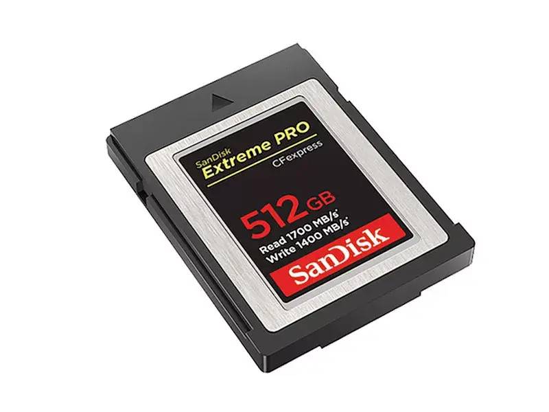 SanDisk 512GB CFexpress Type B Extreme Pro memóriakártya
