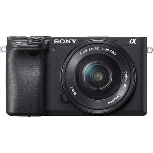 Sony Alpha 6400 fekete váz + 16-50mm objektív