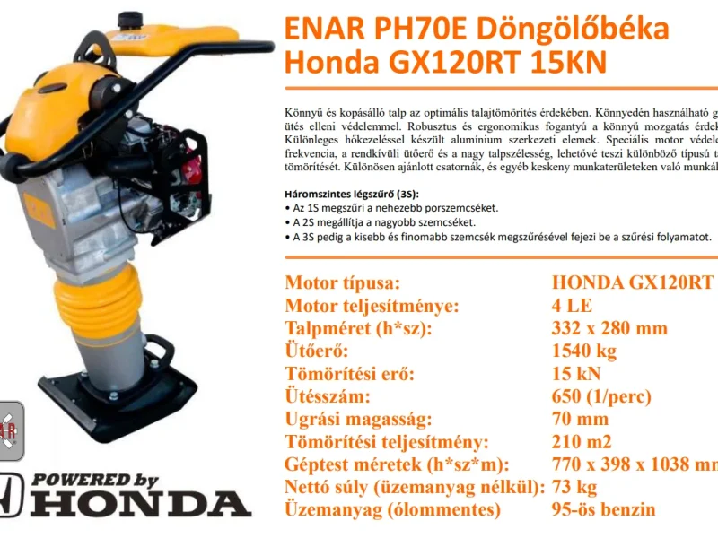 Döngölőbéka bérlés Miskolcon