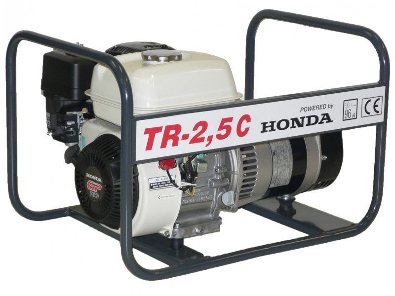 TR-2.5 áramfejlesztő Honda motorral bérlés