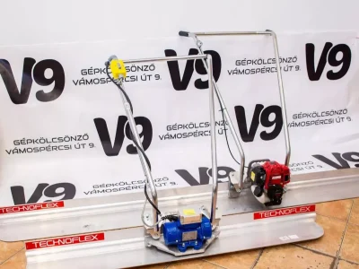 Technoflex PGM 1,5m elektromos lehúzógerenda kölcsönzése Debrecenben