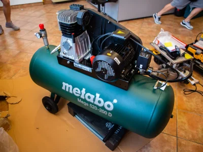 Metabo Mega 520-200 D háromfázisú kompresszor bérlése Debrecenben