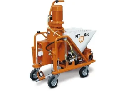 PFT G4–G5 vakológép – 400 V bérlés Debrecenben