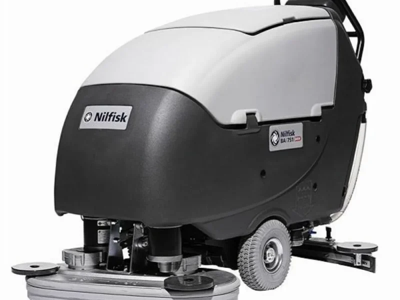 Nilfisk Duplex tárcsás felmosógép (akkus, 660mm) – Győr bérlés