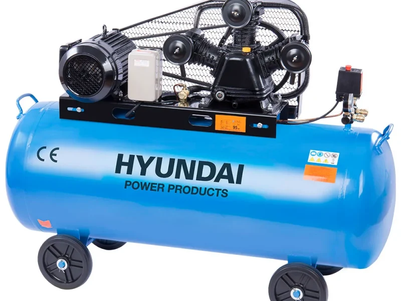 Kompresszor (400V 450L/perc, 100L, 10Bar) – Győr bérlés