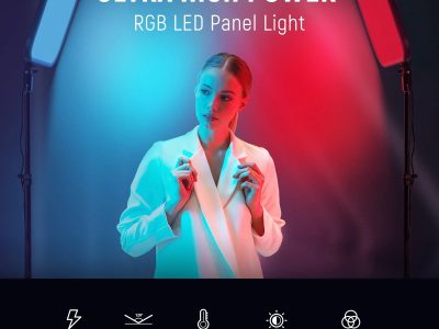 Neewer RGB 168 LED panel bérlés