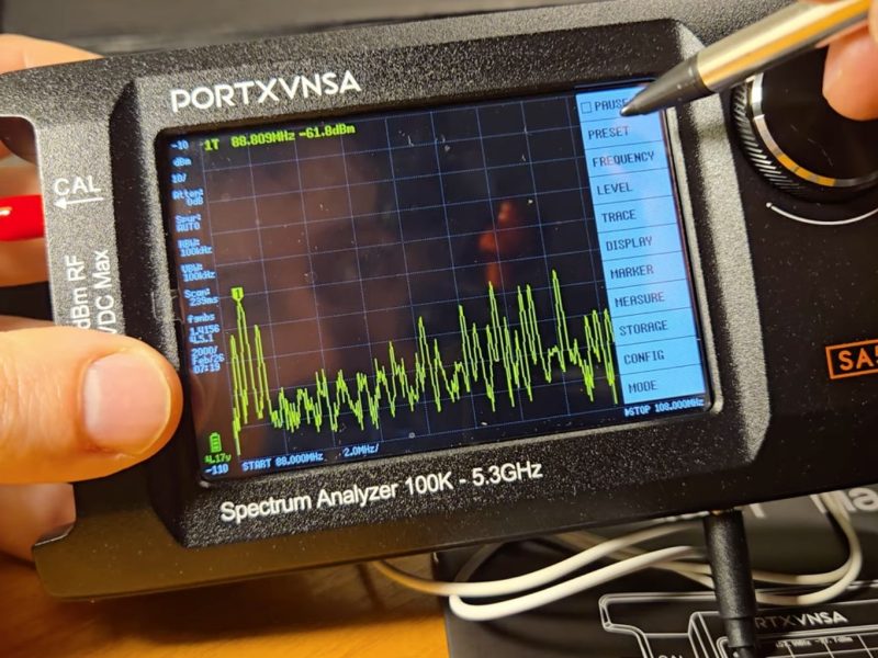 PortXVNSA SA5 spektrum analizátor kölcsönzés