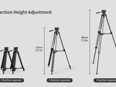 SmallRig AD1 fluid fejes tripod bérlés
