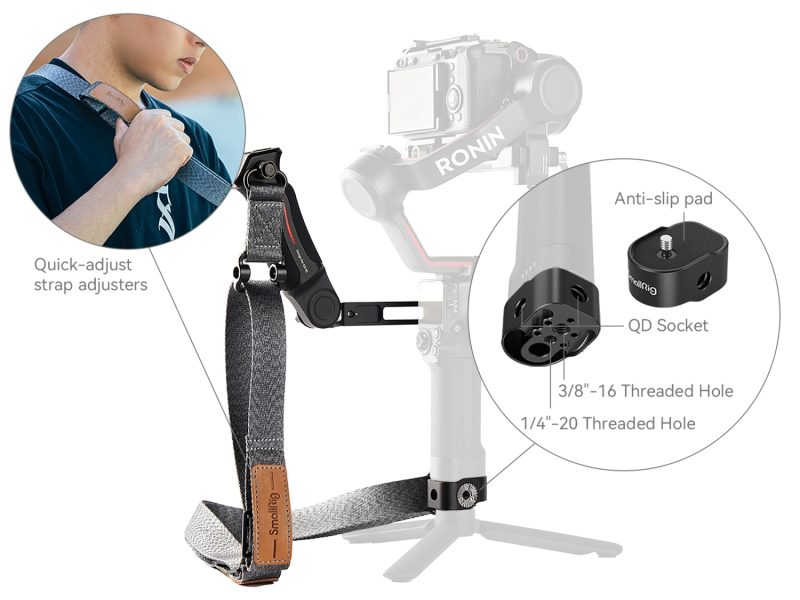 SmallRig gimbal markolat és nyakpánt kölcsönzés