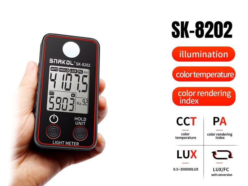 Snakol SK-8202 fénymérő bérlés