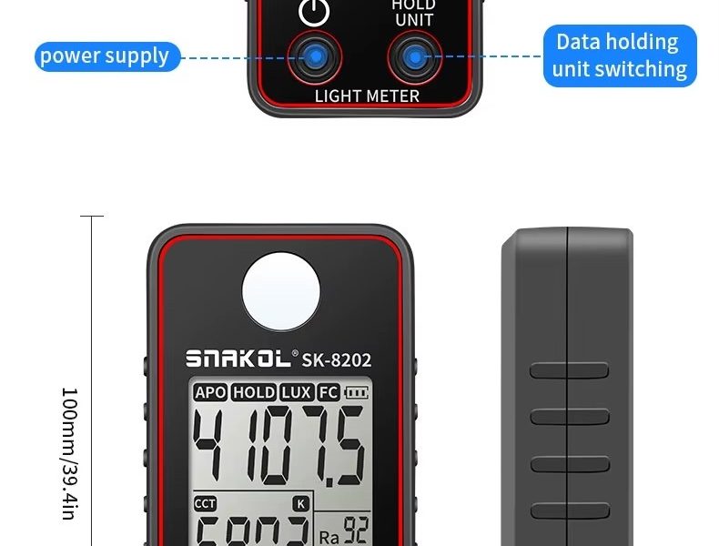 Snakol SK-8202 fénymérő bérlés